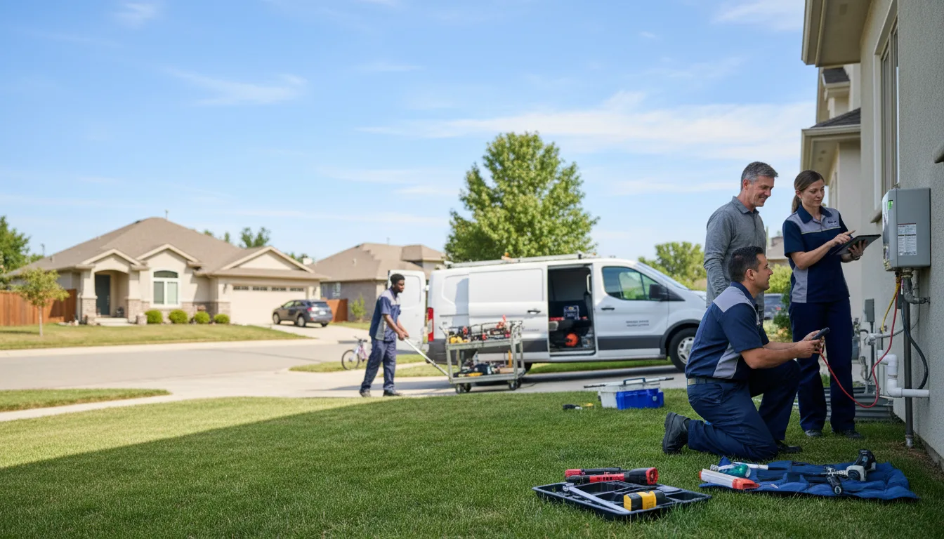 Tankless water heater service in Jud, ND